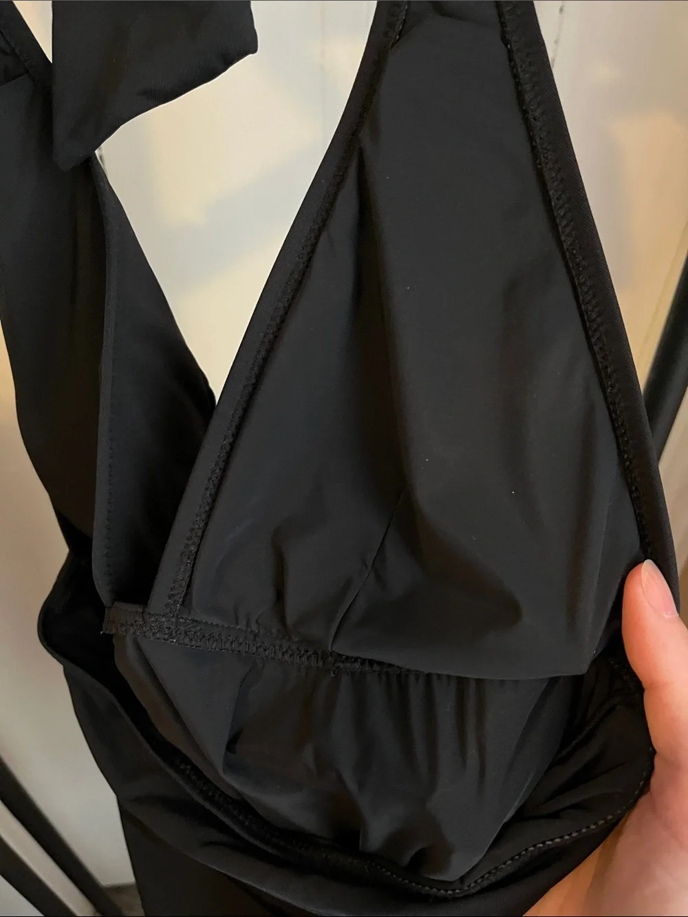 DKNY Black Halter Swimsuit - Picture 7 of 9